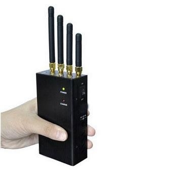 Cell phone jammer 3g and 4g - 4 Band 2W Portable Mobile Phone Jammer for 4G LTE