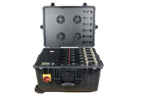 Cell phone blocker for office , Newest 16 Channel 40W Full Bands Desktop Jammer Blocker RF Wireless Signal jammer