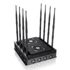 New powerful 8 antennas jammer block 2G, 3G, 4G, WIFI, GPSL1,Lojack,adjustable 68W output power cover range up to 80m