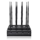 New powerful 8 antennas jammer block 2G, 3G, 4G, WIFI, GPSL1,Lojack,adjustable 68W output power cover range up to 80m