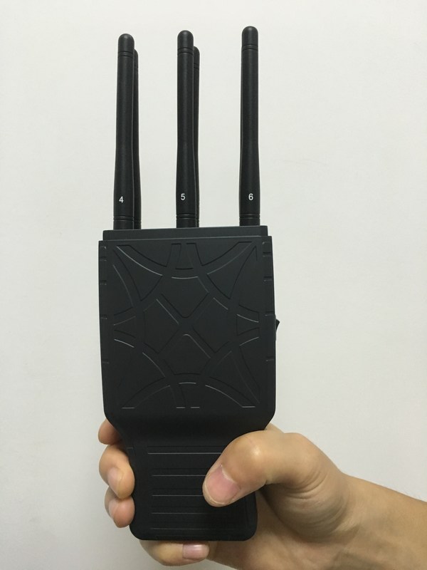 New 6 Antenna Portable Cell Phone Signal Jammers with Nylon Case