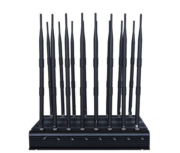 6 antenna gps wi-fi mobile phone signal jammer blo | 16 Antennas Block Sales