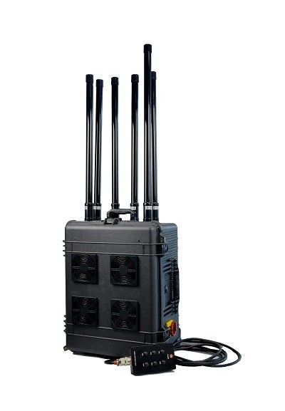 High Power Draw Bar Box 6 Channels 540W  2G.3G.4G Mobile Signal Jammer With GPSL1 Jammer（professional）