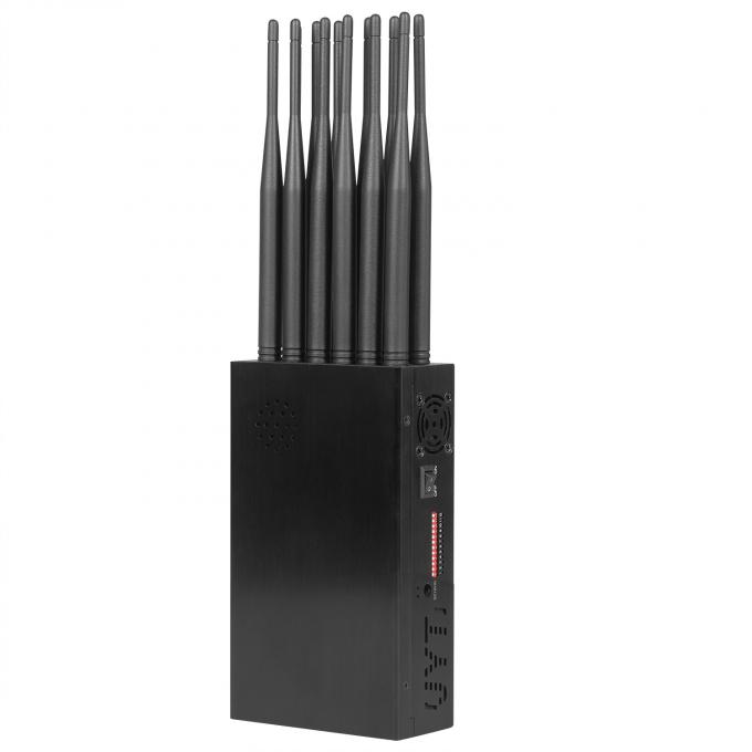 12 Antennas Plus 2G.3G.4G.5G Cell Phone Signal Jammer GPS.WIFI LOJACK