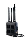 Up to 1500M Jamming Range High Power Draw Bar Box 6 Channels Mobile Signal Jammer 300W exspcially for drone