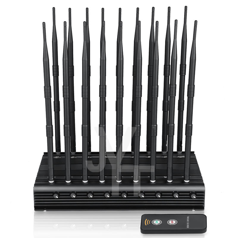 World First 18 antennas all-in-one  5.2G 5.8G all frequencies Signal jammer With Remote Control