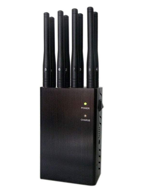 8 Antennas Portable 2G.3G.4G. WIFI. GPSL1 Cell Phone Signal Jammer