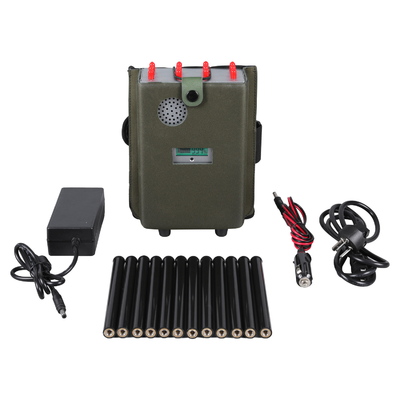 37W Portabe 12 Antennas  2G.3G.4G.5G Cell Phone Signal Jammer .LORA.GPS.5.2G.5.8G WIFI With High Gain 2.5dbi Antenna