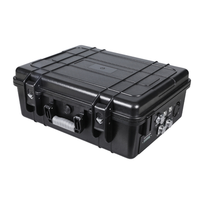 New powerful briefcase 18 Antenna Jammer blocks 2G, 3G, 4G, 5G, GPSL1, GPSL2-L5, GPSL3-L4, WIFI, 315,433,868, Lojack signals with 158W output power and a coverage range up to 120m
