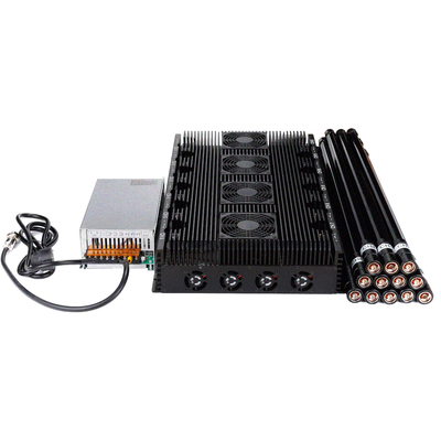 High quality 12 antennas jammer,blocking 2G,3G,4G,5G,GPSL1,WIFI ,cover range up to 150m