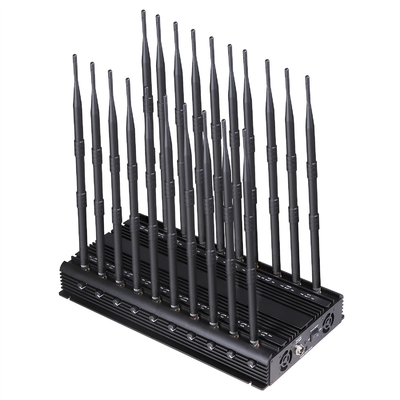 World First 20 antennas all-in-one 5G mobile phone and 3.5G, 3.7G, GPS, 2.4G, 5.2G, 5.8G, WIFI6E, RF Signals jammer With Remote Control