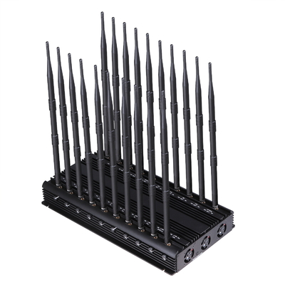 World First 20 antennas all-in-one 5G mobile phone and 3.5G, 3.7G, GPS, 2.4G, 5.2G, 5.8G, WIFI6E, RF Signals jammer With Remote Control