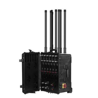 Portable 8 bands Mobile phone signals jammer up to 500Meters