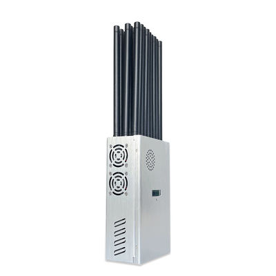 27 Antennas Portable Blocker All Mobile Phones Used Worldwide GPS WiFi RF Signals Jammer