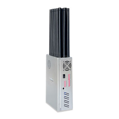 27 Antennas Portable Blocker Blocks WiFi 6E and All Mobile Phones Worldwide GPS RF Signals Jammer With New Longer 2.5dbi Gain Omni Antennas