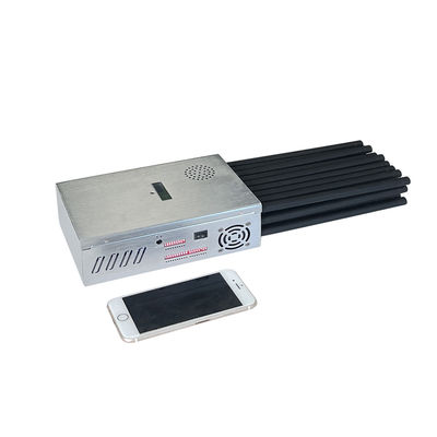 27 Antennas Portable Blocker All Mobile Phones Used Worldwide GPS WiFi RF Signals Jammer
