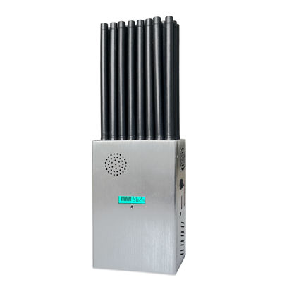 New design 24 antennans portable signal jammer blocking mobile phone 2G, 3G, 4G, 5G, GPS, WIFI,  UHF, VHF, RF,LOJACK signals