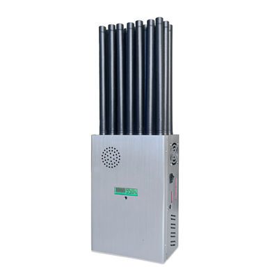 New design 21 antennans portable signal jammer blocking mobile phone 2G, 3G, 4G, 5G and GPS, WIFI,  UHF, VHF, RF,LOJACK signals…
