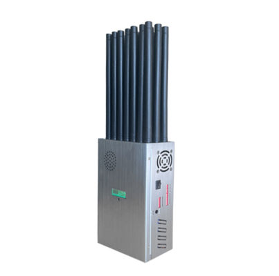 New design 21 antennans portable signal jammer blocking mobile phone 2G, 3G, 4G, 5G and GPS, WIFI,  UHF, VHF, RF,LOJACK signals…
