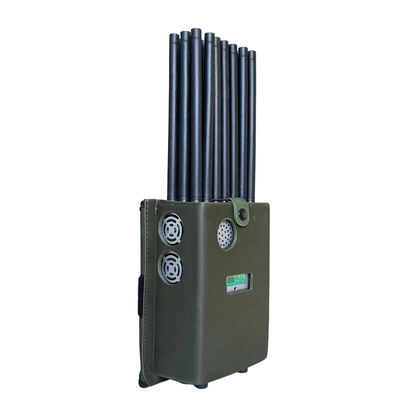 New design 21 antennans portable signal jammer blocking mobile phone 2G, 3G, 4G, 5G and GPS, WIFI,  UHF, VHF, RF,LOJACK signals…