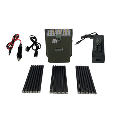 New design 21 antennans portable signal jammer blocking mobile phone 2G, 3G, 4G, 5G and GPS, WIFI,  UHF, VHF, RF,LOJACK signals…