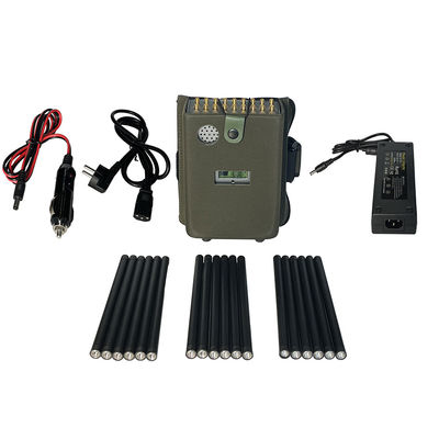 18 antennans portable signal jammer blocking mobile phone 2G, 3G, 4G, 5G and GPSL1, GPSL2-L5, GPSL3-L4 , 2.4GWIFI, 5.2GWIFI, 5.8GWIFI, UHF, RF, Lojack signals.