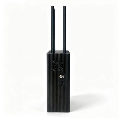 75W Portabe 12 Antennas 2G.3G.4G.5G Cell Phone Signal Jammer 2.4G 5.2G.5.8G WIFI Signals and   Lojack （Supports charging while discharging）
