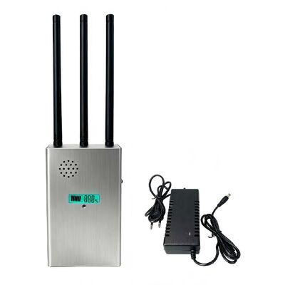 High Power Handheld RF Jammer 3 Band 24W Shields for 315MHz 433/434MHz 868MHz Up to 120meters