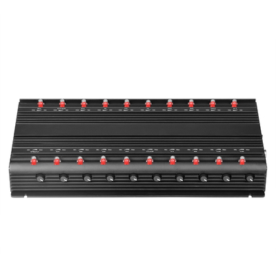 World First 20 antennas all-in-one 5G mobile phone and 3.5G, 3.7G, GPS, 2.4G, 5.2G, 5.8G, WIFI6E, RF Signals jammer With Remote Control