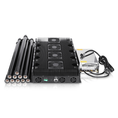 High quality 10 antennas jammer ,blocking 2G,3G,4G,5G,WIFI ,cover range up to 150m