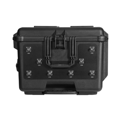 Portable 8 bands Mobile phone signals jammer up to 500Meters