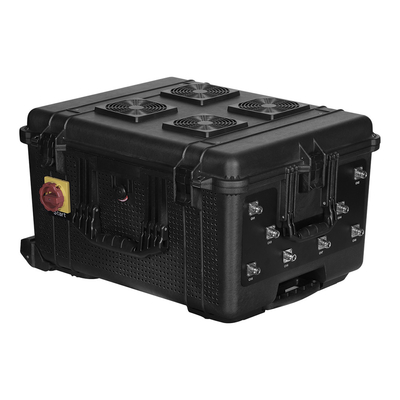 Portable 8 bands Mobile phone signals jammer up to 500Meters