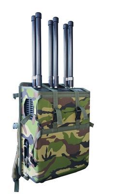 6 Channels High Power Backpack Cell Phone Jammer 2G.3G.4G.5G VIP Protection (Professional)