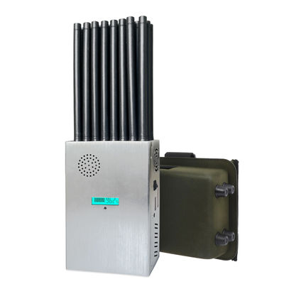 New design 24 antennans portable signal jammer blocking mobile phone 2G, 3G, 4G, 5G, GPS, WIFI,  UHF, VHF, RF,LOJACK signals